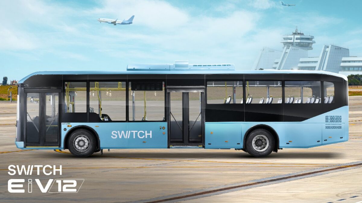 Switch Eiv12 Low floor Electric Bus Launched