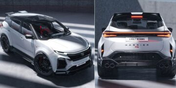 Tata Harrier RS Concept Front and Rear