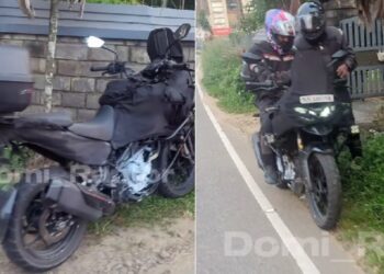 TVS Apache RTX 310 ADV Spied on Test