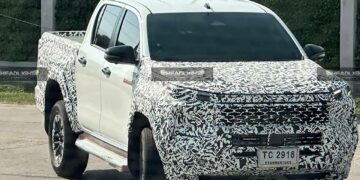 New 2026 Toyota Hilux Spied Testing