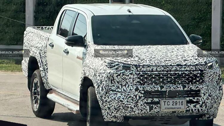 New 2026 Toyota Hilux Spied Testing