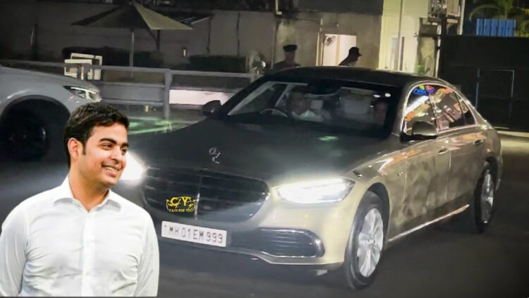 Akash Ambani Buys Mercedes S680 Guard