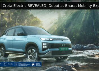 Hyundai Creta Electric Official Image Front Three Quarters