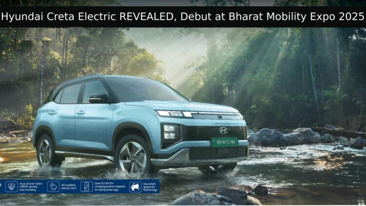 Hyundai Creta Electric Official Image Front Three Quarters