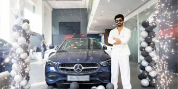 Akash Chaudhary Buys New Mercedes benz C class