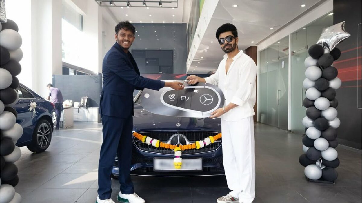 Akash Chaudhary Buys New Mercedes benz C class