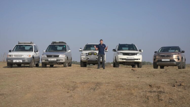 All Generations of Tata Safari