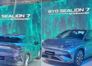 BYD Sealion 7 at Bharat Mobility Expo 2025