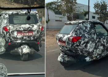 Gensol Ezio EV Spied Testing Ahead of Bharat Mobility Expo