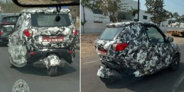 Gensol Ezio EV Spied Testing Ahead of Bharat Mobility Expo