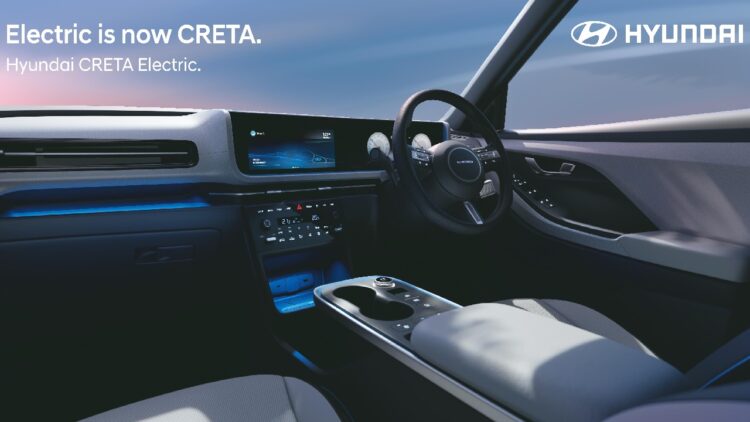 Hyundai Creta Electric Interior Revealed