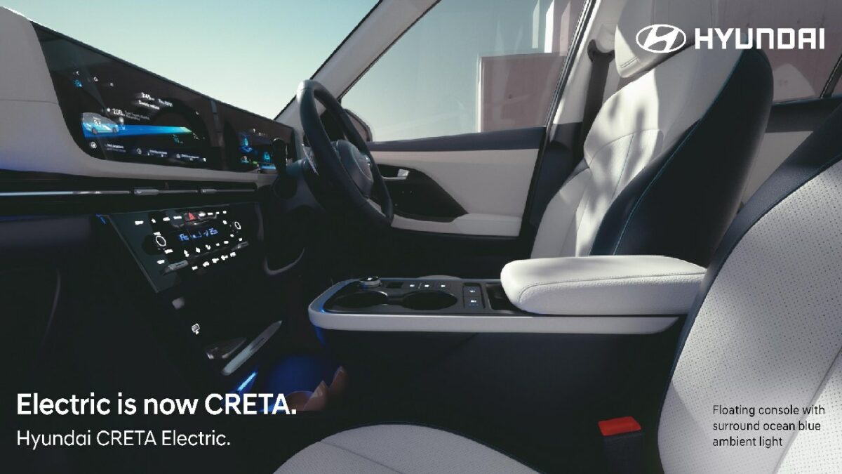 Hyundai Creta Electric Interior Revealed