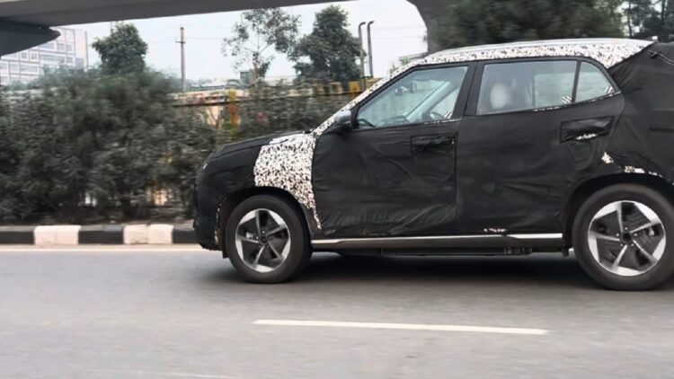 Hyundai Creta Electric Spied on Test