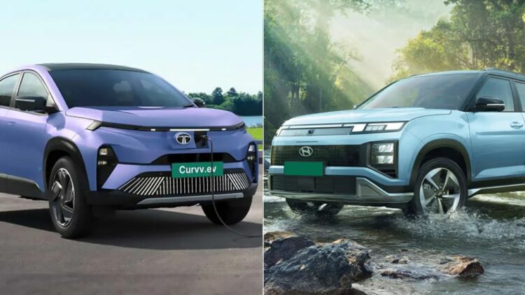 Hyundai Creta Electric Vs Tata Curvv Ev Specs Features Design Safety Comparison