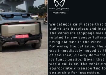 Mahindra BE 6 Crash Due To Sensor Failure Official Statement