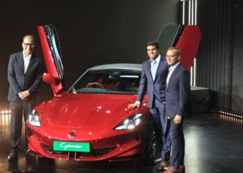 MG Cyberster Launched at Bharat Mobility Expo