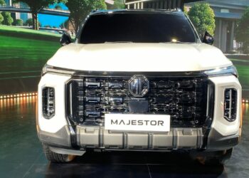 MG Majestor Revealed at Bharat Mobility Expo 2025