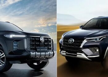 MG Majestor vs Toyota Fortuner Specs Features Design Comparison