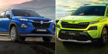 Skoda Kylaq Vs Maruti Fronx Specs Features Design Comparison