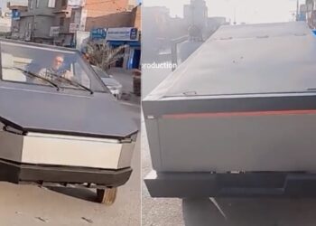 Tesla Cybertruck Replica From Pakistan