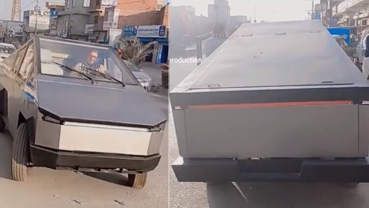 Tesla Cybertruck Replica from Pakistan