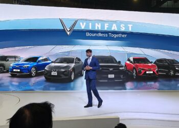 VinFast EVs at Bharat Mobility Expo 2025