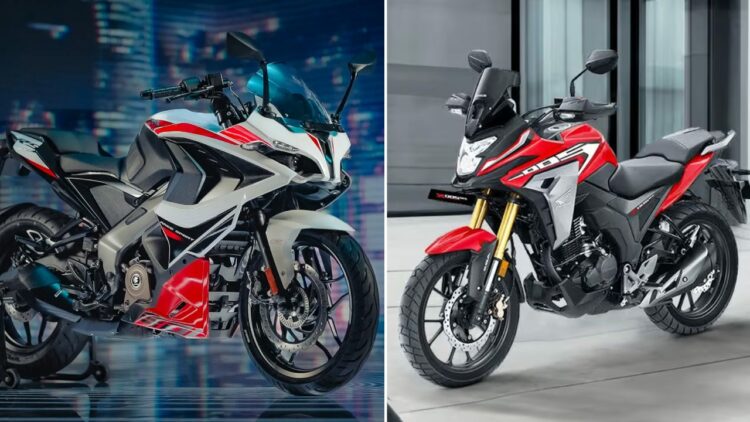 2025 Honda Nx200 Adv Vs Bajaj Pulsar Rs200 Specs Price Features Comparison