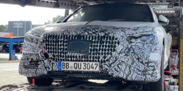 2026 Mercedes S class Facelift Spied Testing