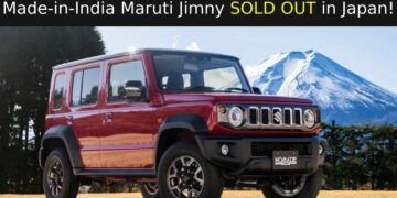 5 door Maruti Jimny Sold out in Japan