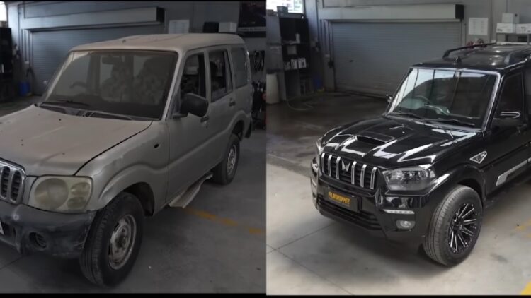 Old Mahindra Scorpio Converted into New Scorpio Classic