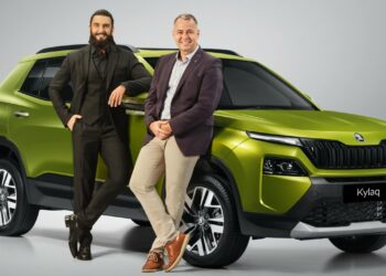 Skoda Kylaq Ranveer Singh Petr Janeba