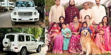 Ambani Family Dog Happy Has Mercedes G wagon