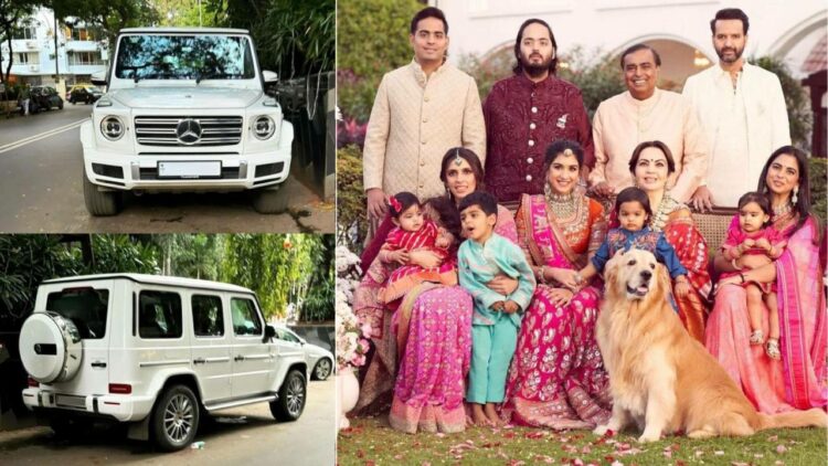 Ambani Family Dog Happy Has Mercedes G wagon