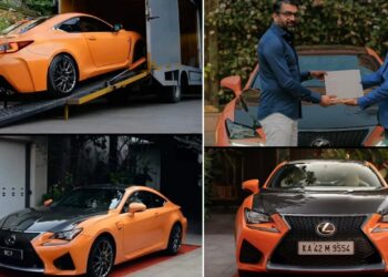 Boopesh Reddy Buys Lexus RC-F