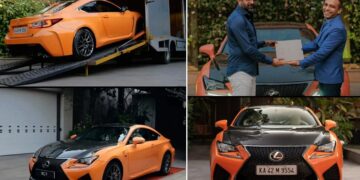 Boopesh Reddy Buys Lexus Rc f