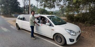 Ford Figo Based Longest Limousine Car