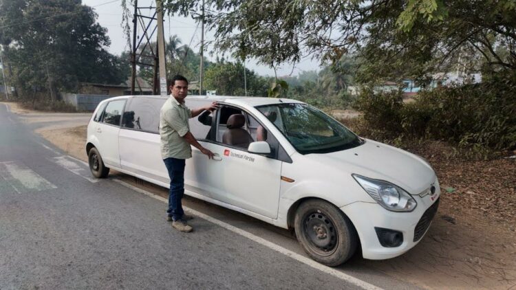 Ford Figo Based Longest Limousine Car