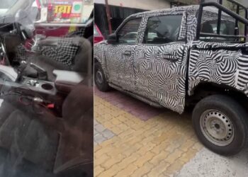 Mahindra Scorpio N Pickup Truck Spied