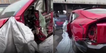 Mahindra Xev 9e First Accident