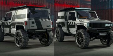 Maruti Jimny Electric Rendered