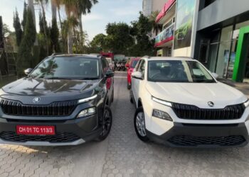 Skoda Kylaq Base Model vs Top Model Comparison