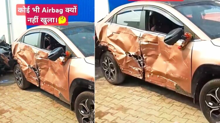 Tata Curvv Accident Airbags Didnt Deploy