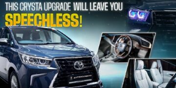 Toyota Innova Crysta Luxury Modifications Inside out