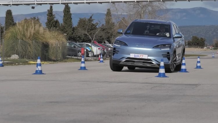 Byd Seal U Moose and Slalom Test