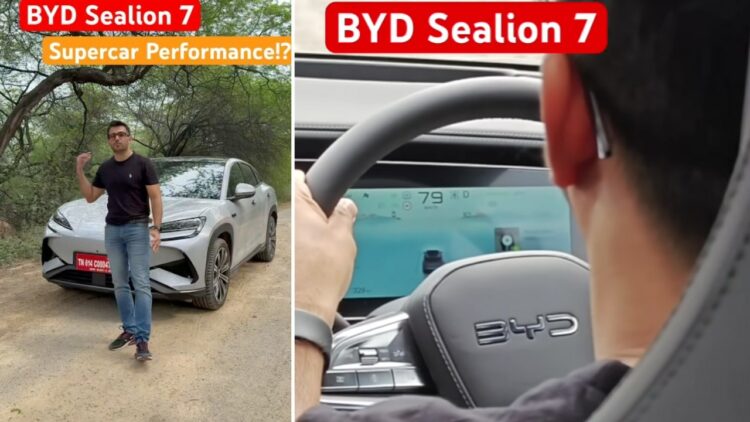 Byd Sealion 7 Acceleration Test