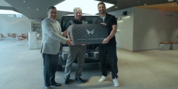 John Abraham Takes Delivery of Mahindra Thar Roxx