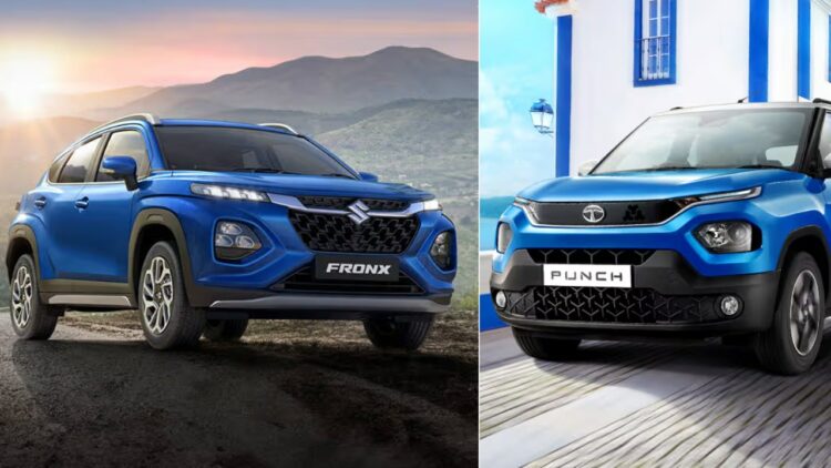 Maruti Fronx and Tata Punch Sales