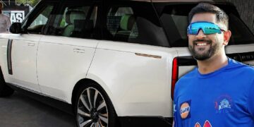 Ms Dhoni Buys New Range Rover Autobiography