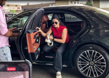 Rashmika Mandanna Buys Mercedes S450