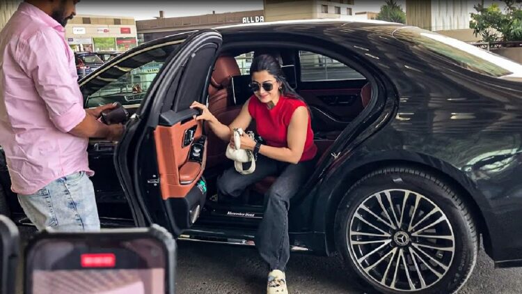 Rashmika Mandanna Buys Mercedes S450